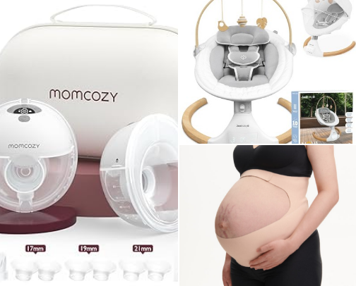 Baby items cover photo collage