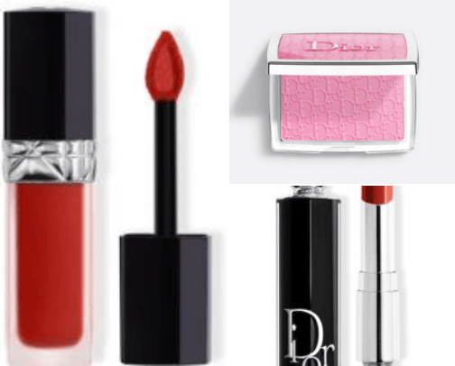 DIOR cosmetics💄 cover photo collage