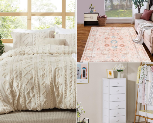 Dorm Essentials ✨ cover photo collage