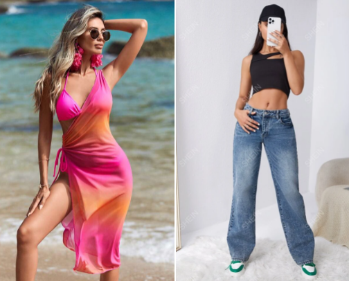 Shopping SHEIN cover photo collage