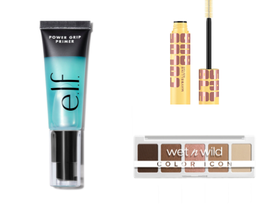 DRUGSTORE MAKEUP FAVORITES cover photo collage