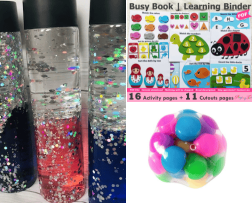 Calming Tools for kids cover photo collage