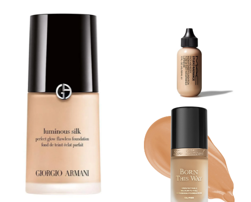 Dry skin foundation cover photo collage