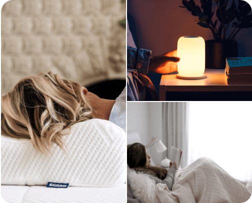 sleep: tools for better sleep cover photo collage