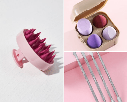 Must-Have Beauty Tools & Makeup cover photo collage