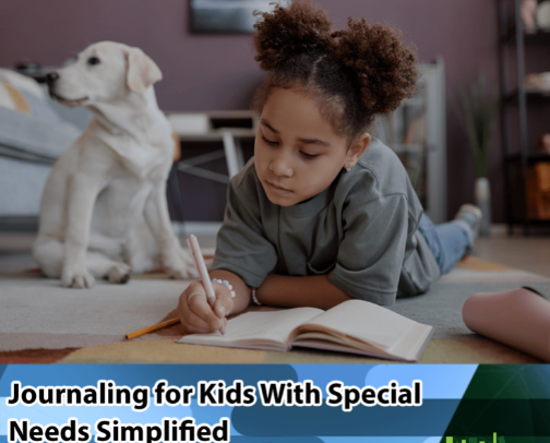 Journaling and Autism plus Customizable Products cover photo collage