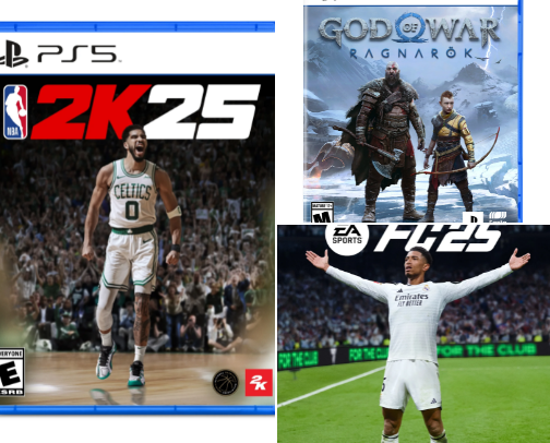 Best PS5 & PS4 games + VR cover photo collage