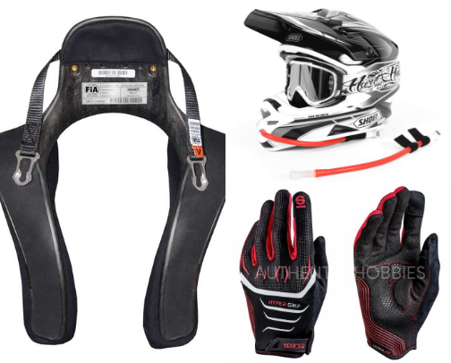 The Track Day: 20 Must-Have Essentials for Racers & Motorsport Enthusiasts cover photo collage