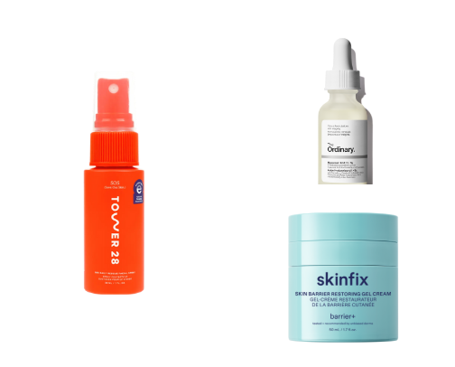 My favourite skin care ✨ cover photo collage