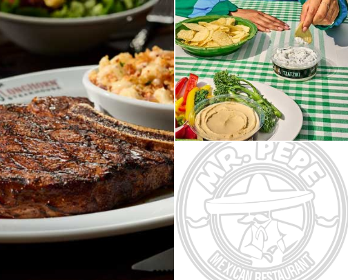 Foodie central cover photo collage