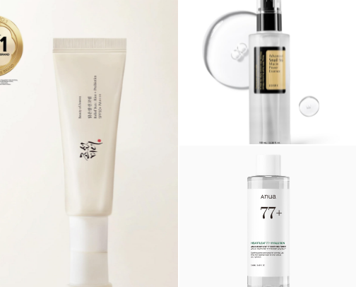 korean skincare to die for cover photo collage