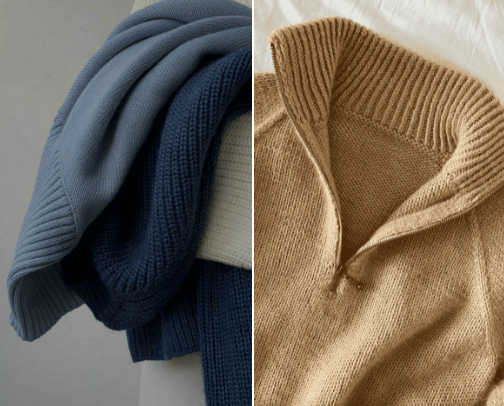 Sweaters, pullovers and cardigans 🌨❄ cover photo collage