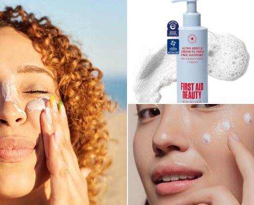The Products & Habits That Made the Biggest Difference for My Skin ✨ cover photo collage