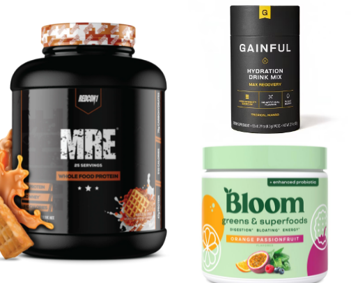 Healthy supplements cover photo collage
