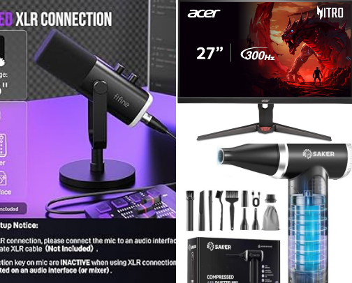 Pro Creator Setup – Streaming, Audio & Gaming Tools cover photo collage
