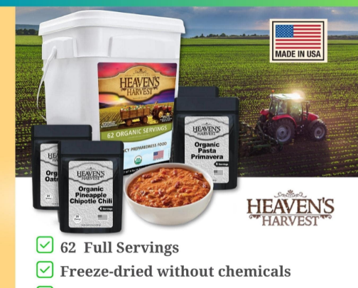 Survival Food Supplies cover photo collage