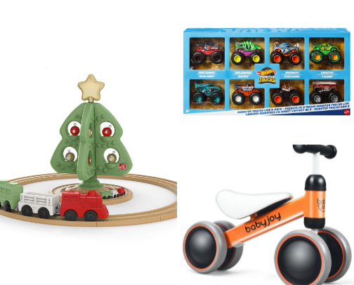 Toddler's Christmas cover photo collage