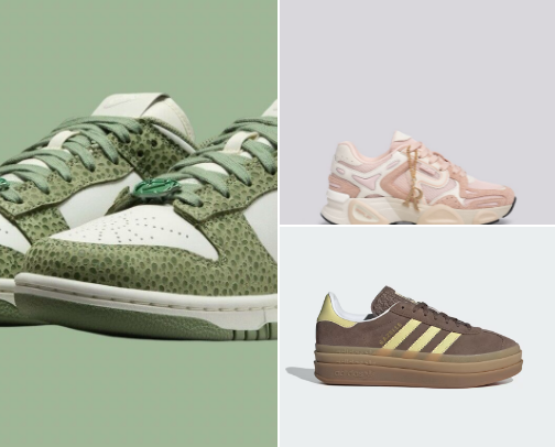 Lifestyle sneakers cover photo collage