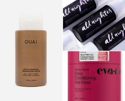 My favorite beauty recs cover photo collage