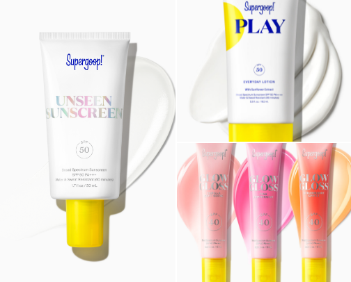 Skin Care cover photo collage