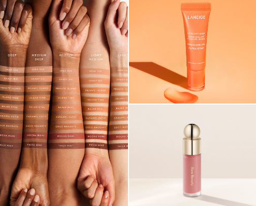 My favorite beauty recs cover photo collage