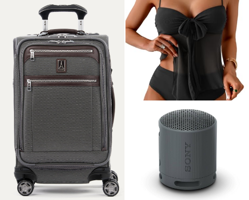 Sun+Sand+Suitcases - What I pack for the ocean vacation! cover photo collage