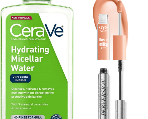 Skin Care / Make up cover photo collage