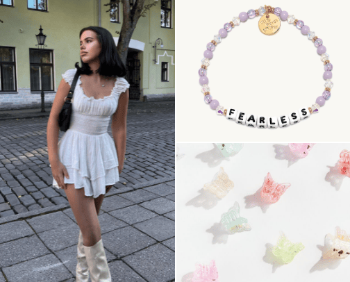 Taylor Swift merch | The Eras Tour Must-Haves cover photo collage