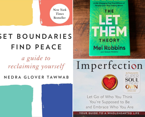 Best Self-Care Books for Women: Healing, Confidence & Personal Growth cover photo collage