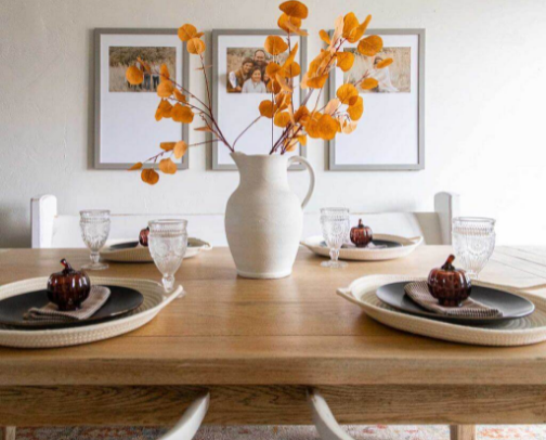 Fall decor cover photo collage