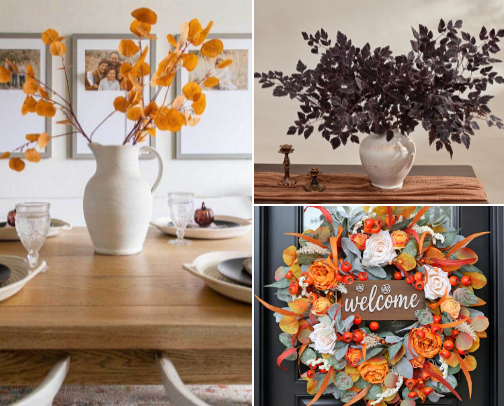 Fall decor cover photo collage