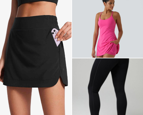Activewear cover photo collage