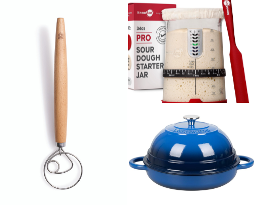 sourdough starters cover photo collage