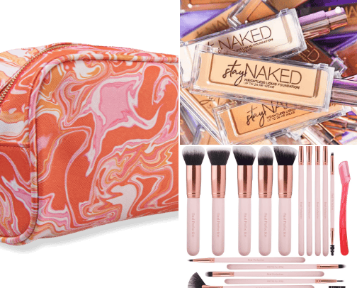 Beauty Cosmetics cover photo collage
