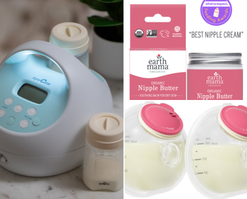 Pumping Must Haves cover photo collage