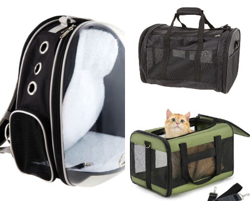 Cat Carrier 🐈 cover photo collage