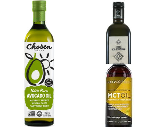 Best oils to cook with. cover photo collage
