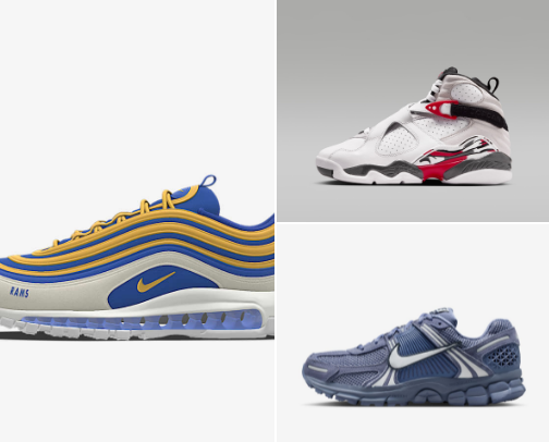 Favourite nike shoes cover photo collage