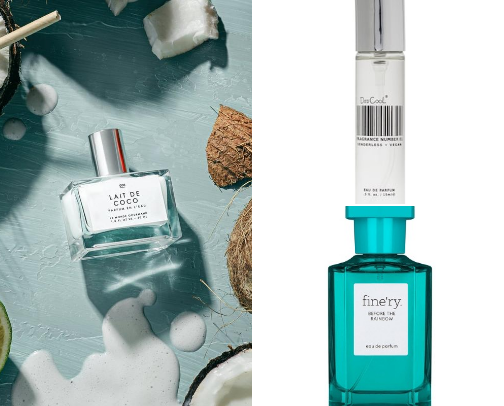 best summer perfumes under $50 cover photo collage