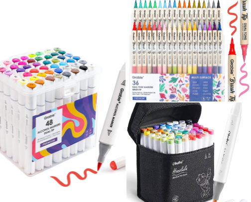 Coloring Supply Must Haves! What you need to get started sharing your Coloring Online. cover photo collage