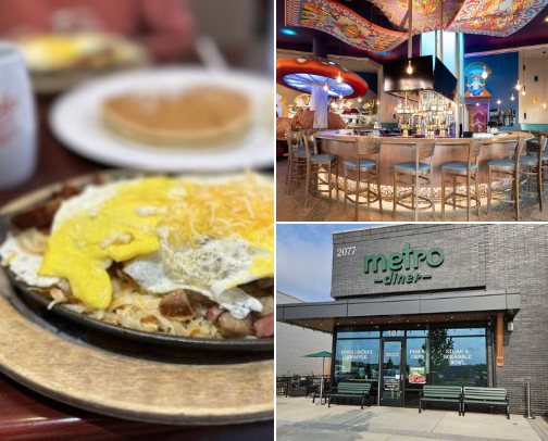 Restaurants close to home. cover photo collage