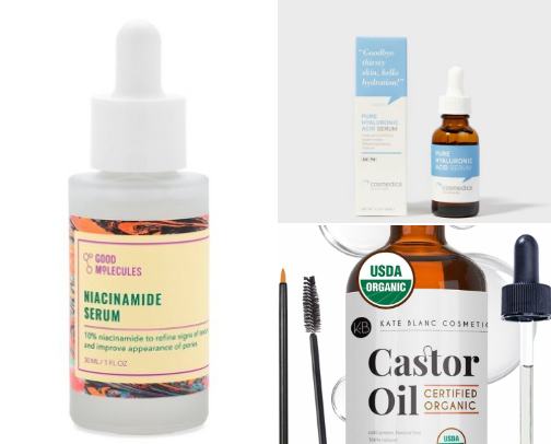 Acne safe skin care! cover photo collage