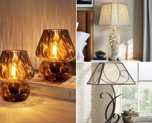 These Beautiful Table Lamps Look Far More Expensive Than They Are cover photo collage