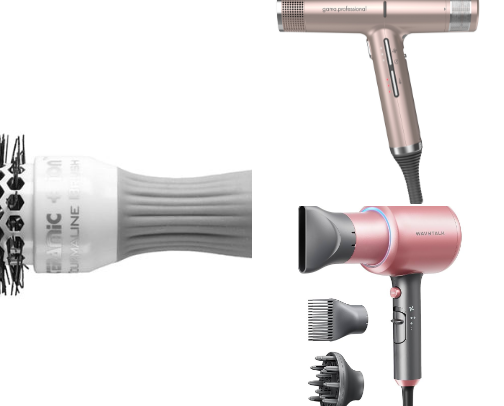 Hair Tools cover photo collage