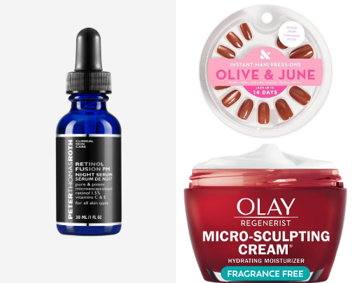beauty & skincare for those of us that do the bare minimum cover photo collage
