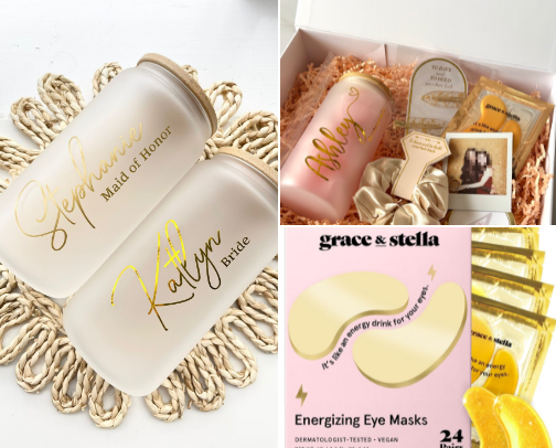 Bridesmaid Proposal Box Inspo cover photo collage