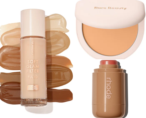 Discover some of the Glamour Beauty Award-winning best drugstore & affordable makeup products of 2024! cover photo collage