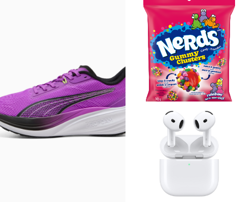 Running Girl Necessities cover photo collage
