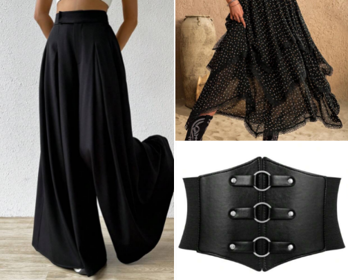 All black clothes for the corporate goth - that I wear! cover photo collage