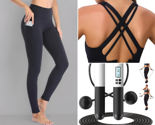 Budget Fitness Gear for Beginners 💪🏽 cover photo collage